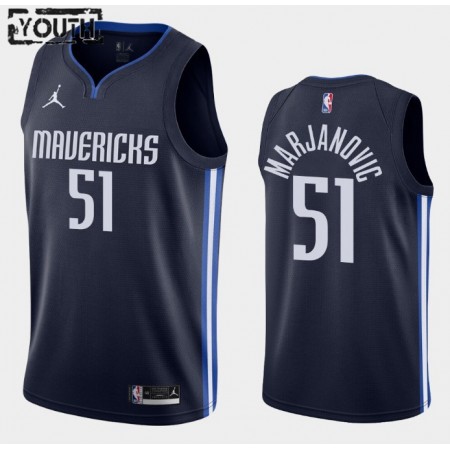 Maillot Basket Dallas Mavericks Boban Marjanovic 51 2020-21 Jordan Brand Statement Edition Swingman - Enfant